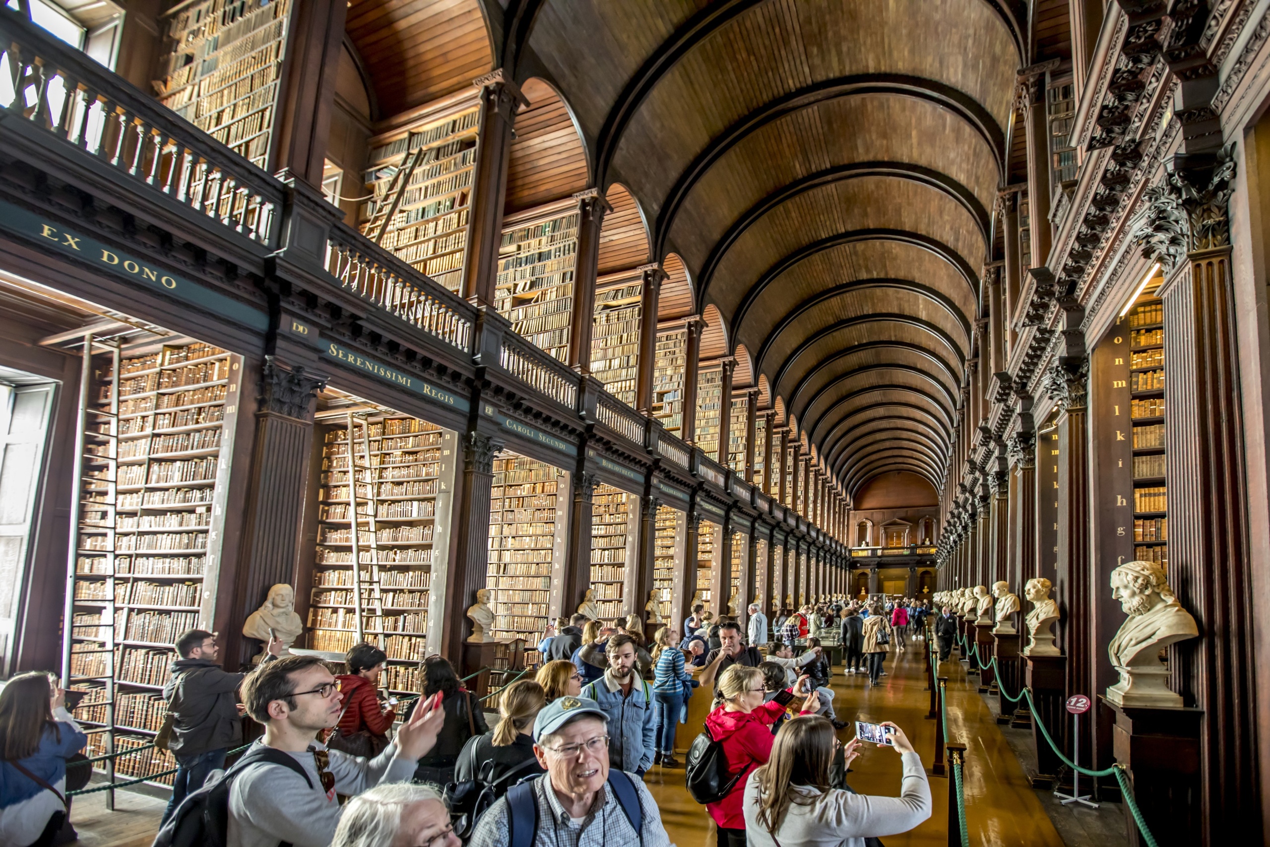 Ireland - Dublin - Biblioteka Trinity College