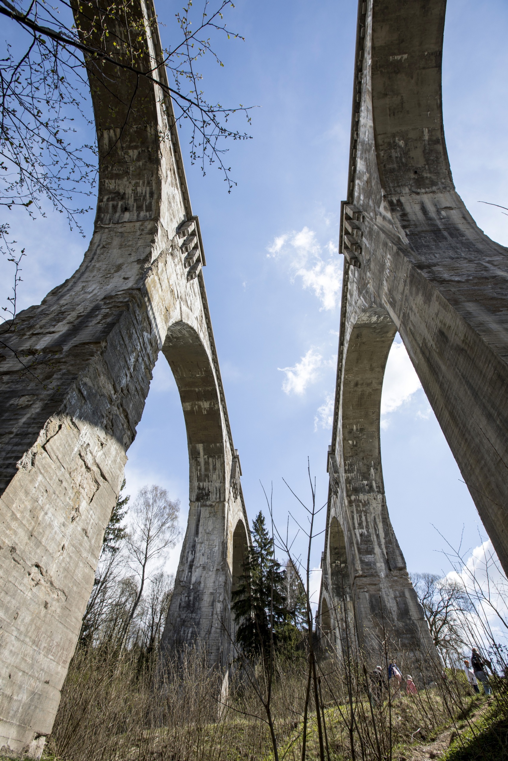 Stańczyki - Zabytkowe mosty w Stańczykach (wys. 36 m)