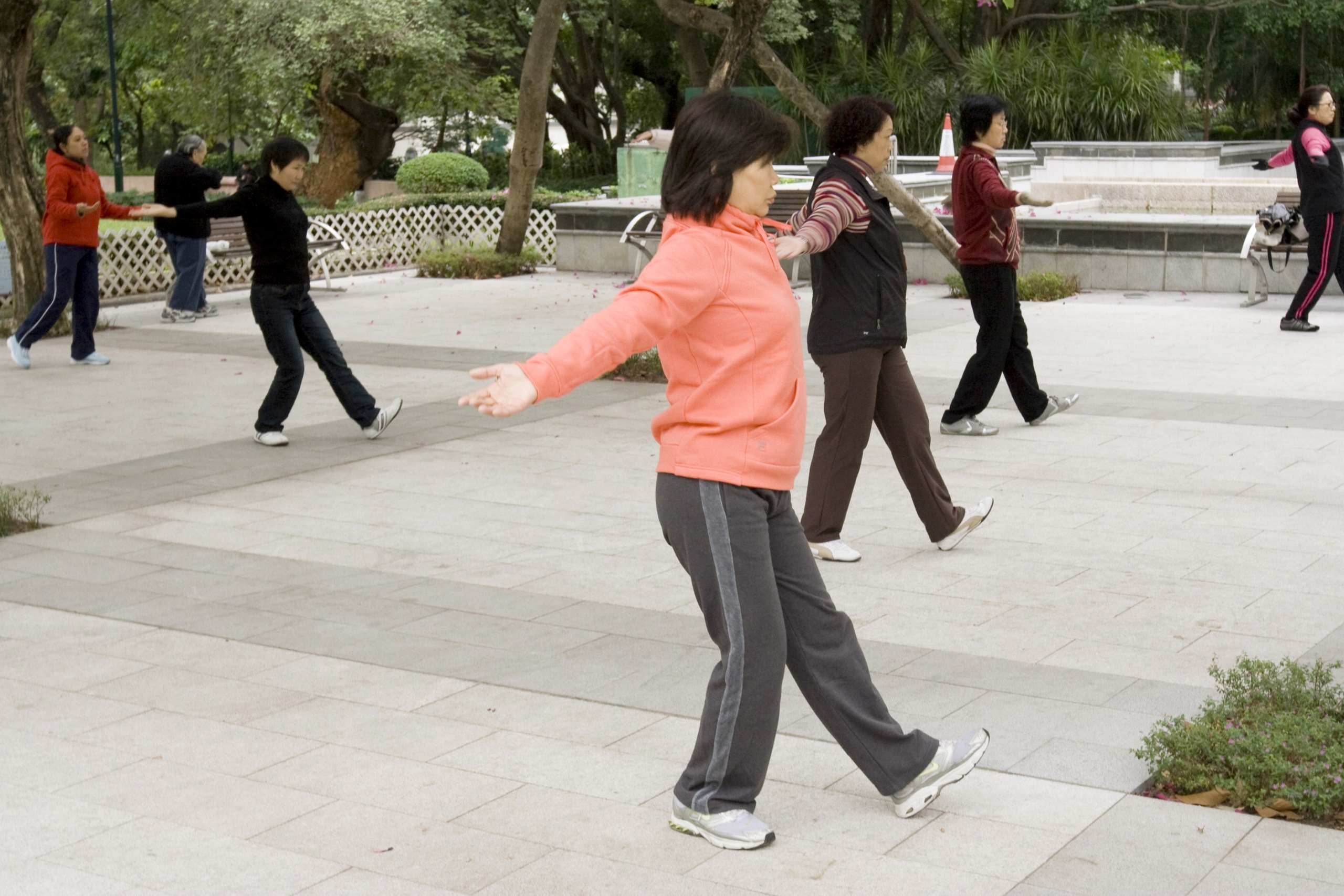 Hong Kong - Morning Tai Chi