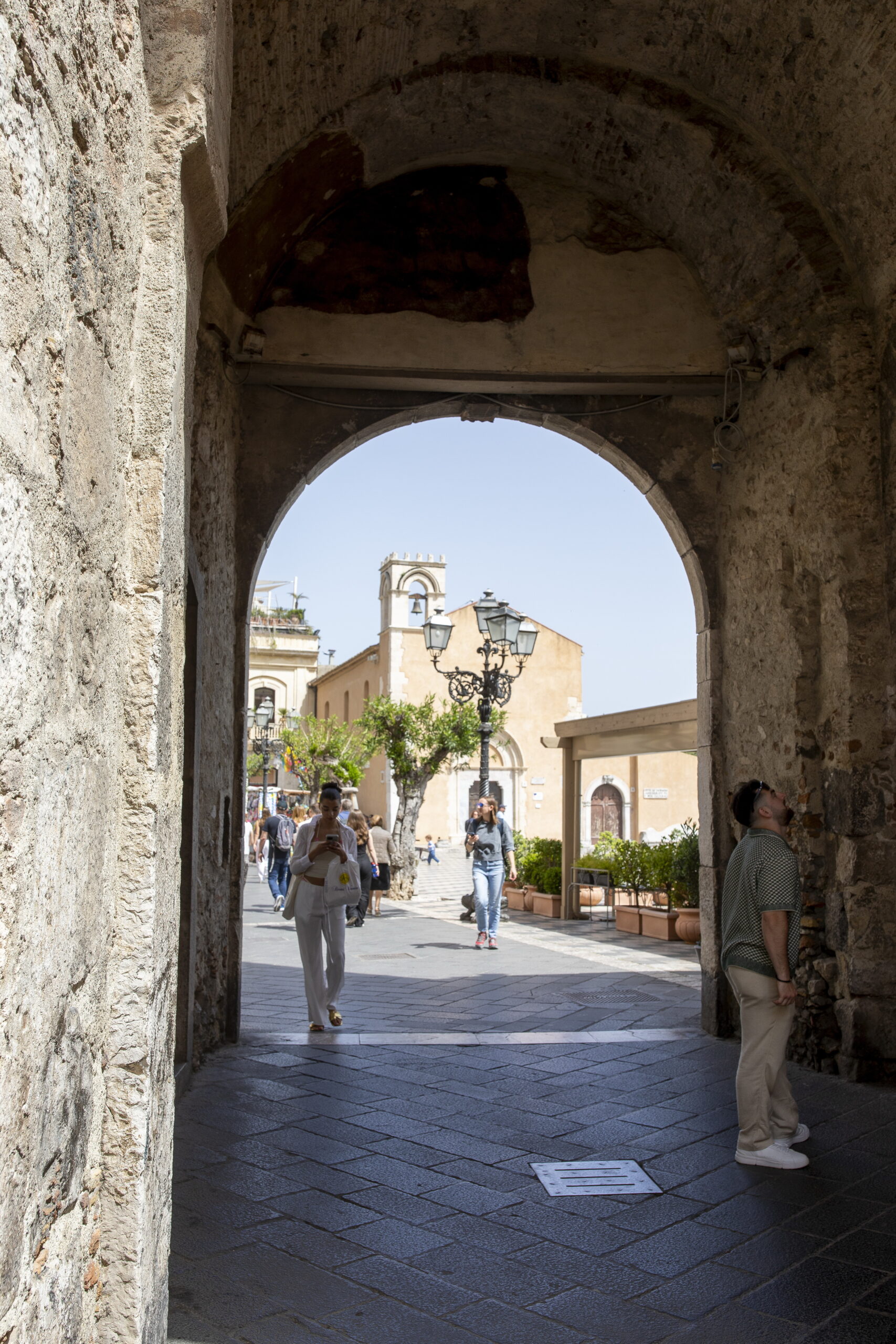 Brama środkowa i wieża zegarowa - Torre dell'Orologio e Porta di mezzo